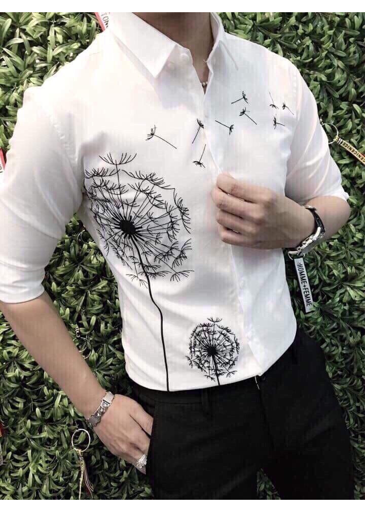 Áo Sơ Mi NAm TAy Dài Body Đẹp