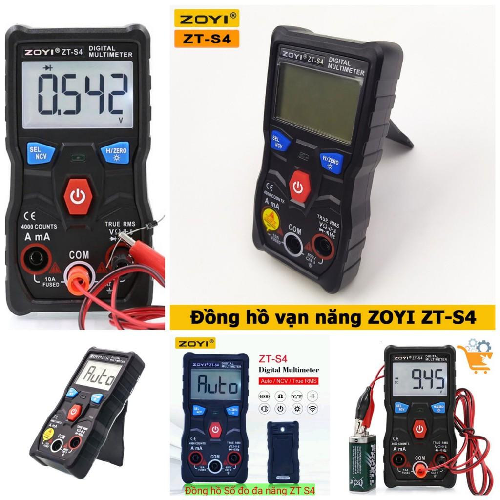 Đồng hồ vạn năng điện tử tự động chỉnh dòng đo ZT-S4 mẫu mới loại tốt