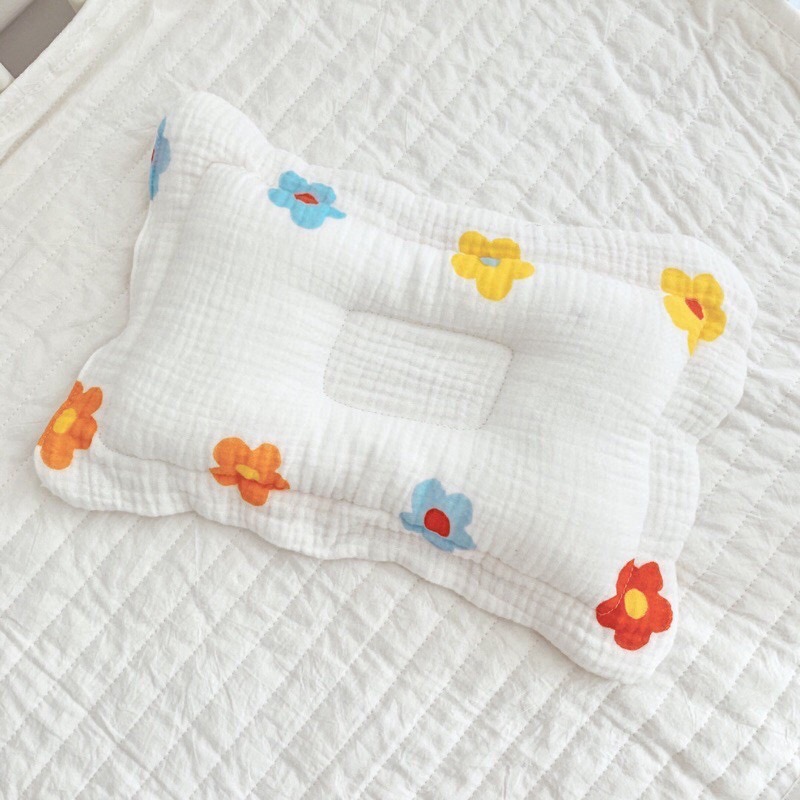 Bộ Chăn Gối Cotton Sợi Tre Cao Cấp Cho Bé