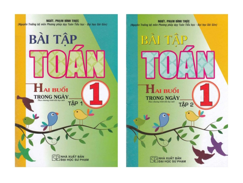 Sách - Combo Bài Tập Toán 1 Hai Buổi Trong Ngày