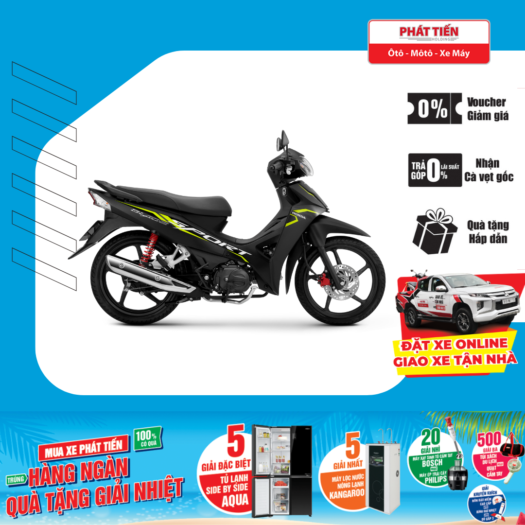 Xe Máy Honda Blade 2023 - Phiên Bản Thể Thao