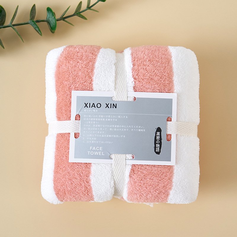 Combo 3 - Khăn mặt siêu thấm chất liệu 100 cotton siêu mềm mại thoải mái 87100