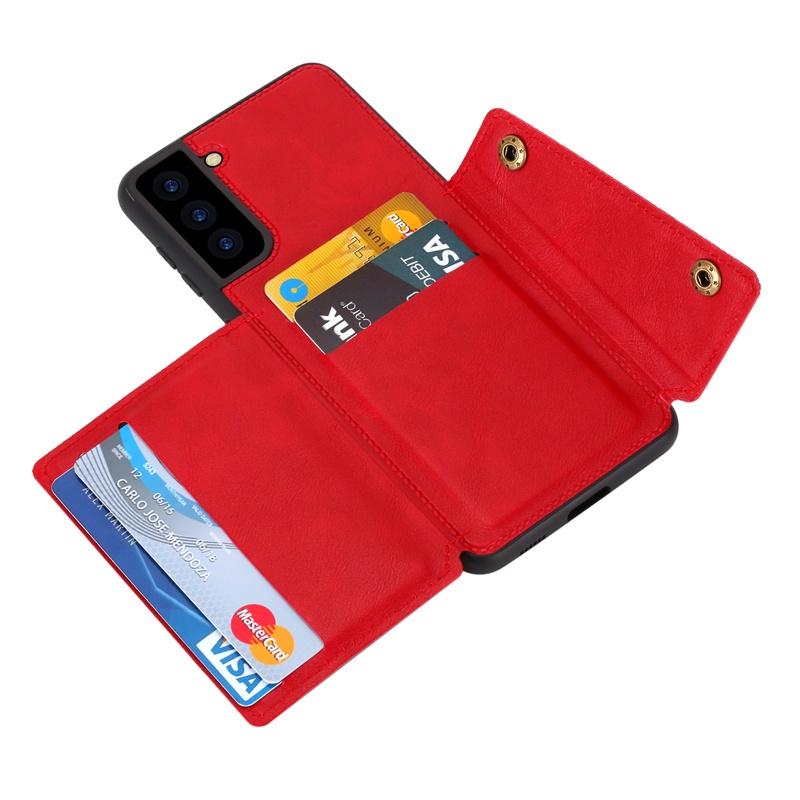 Ốp lưng điện thoại dạng ví da lật dành cho Samsung Galaxy S21 FE 5G S21 Ultra 5G S21+ / S21 plus S20 FE / S20 Lite S20 Ultra S20+ /S20 Plus
