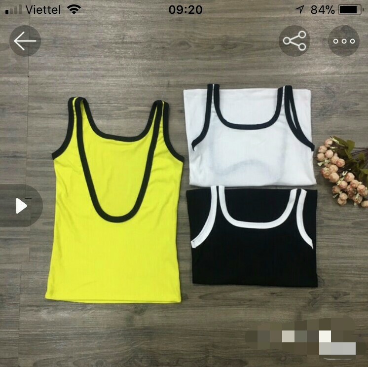 Áo croptop nữ 3 lỗ hở lưng thời trang XIXO cao cấp - mã ATN0047