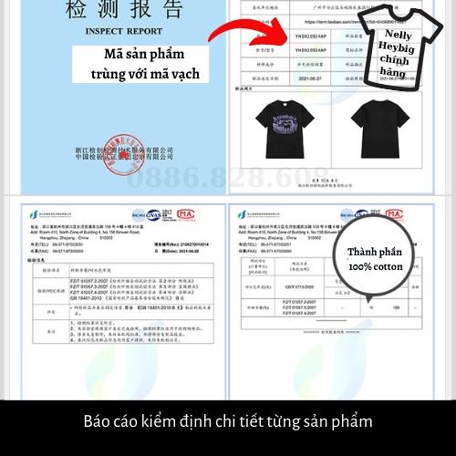 Áo Phông Ngắn Tay Nelly Heybig Oversize Thương Hiệu Sành Điệu Rộng Rãi Cho Nam Và Nữ