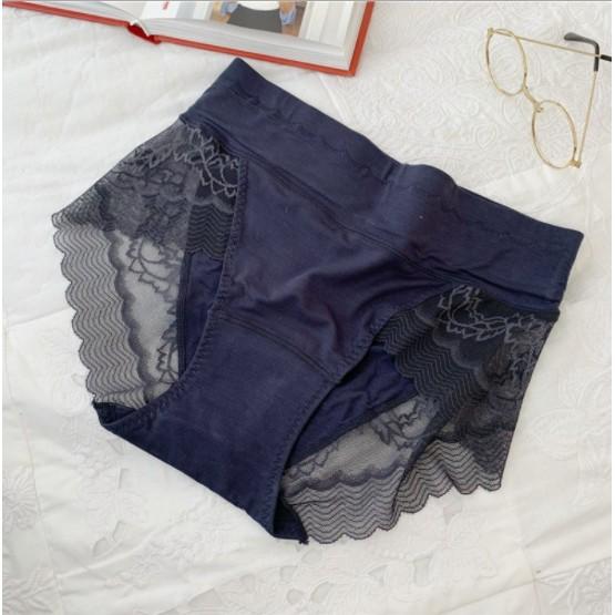 Quần Lót Nữ Cạp Cao Phối Ren Cao Cấp Hàng BIGSIZE -NEW