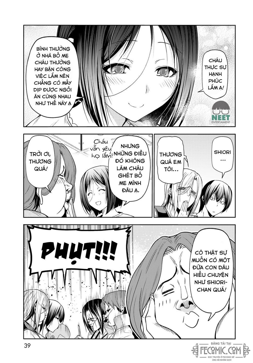 cô gái thích lặn - grand blue chapter 78 36