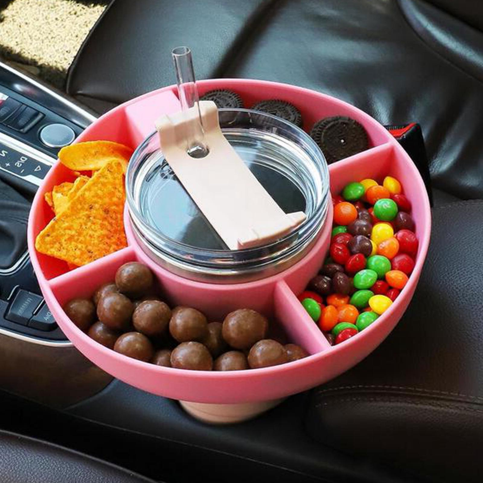 Silicone Snack Rings for Cup Fruit Tray Snack Container for Tumbler for Home