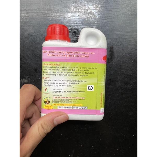 Dịch trùn quế cho cây cảnh và ăn trái giúp ra hoa, dưỡng hoa đẹp màu