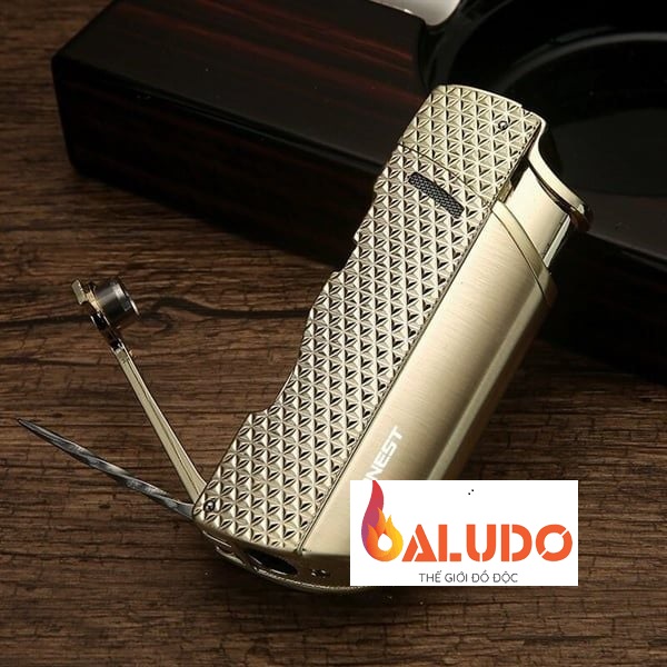 Vỏ Hộp Quet Bật Lửa Khò 1 Tia BCZ-847 Có Kèm Xiên, Đục