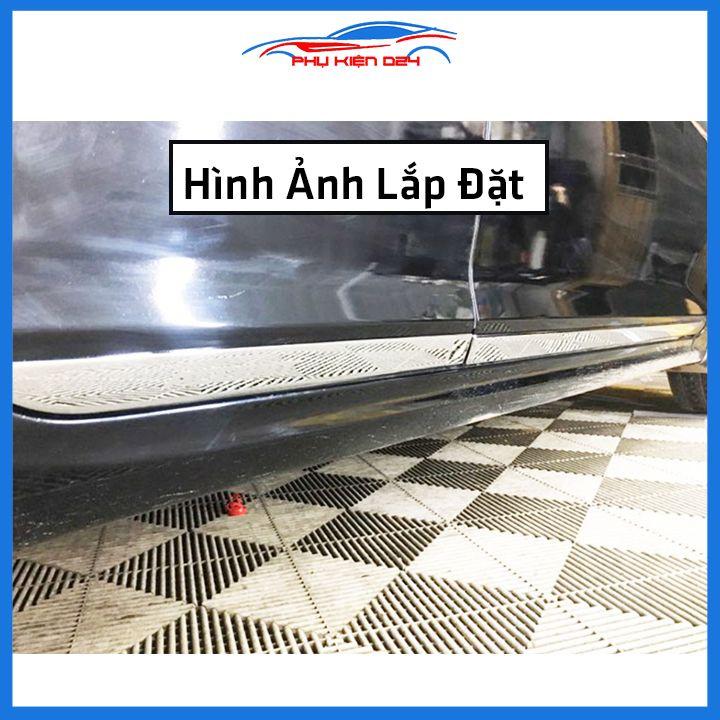 Bộ ốp nẹp sườn Accent 2018-2019-2020 mạ crom bản to trang trí làm đẹp xe