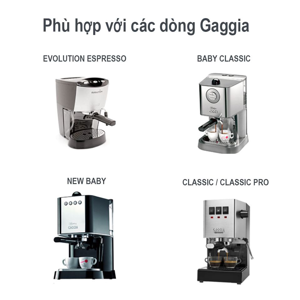 Tay Pha Không Đáy Cho Máy Gaggia | Gaggia Bottomless Portafilter