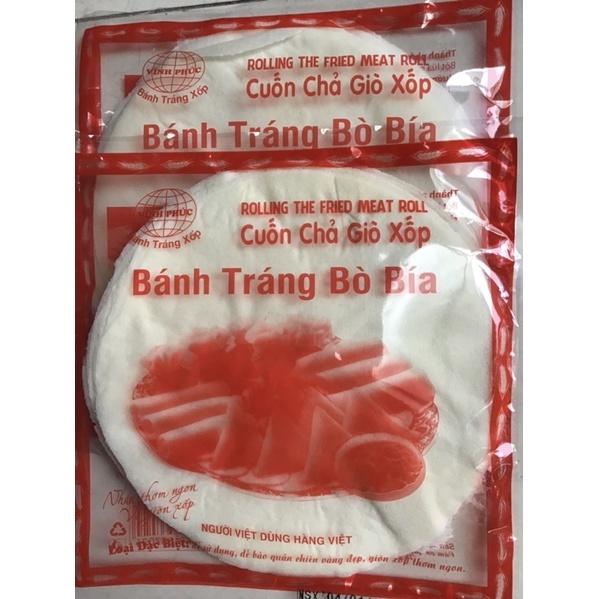 Gói 25 lá Bánh đa nem bò bía - vỏ bánh đa nem size 20cm