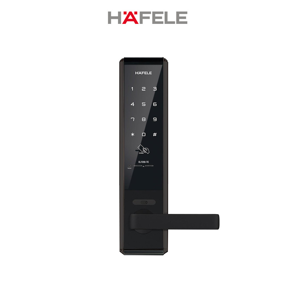 Khóa điện tử Hafele EL7500-TC, thân khóa nhỏ - 912.05.716 Xuất xứ Hàn Quốc (Hàng chính hãng)
