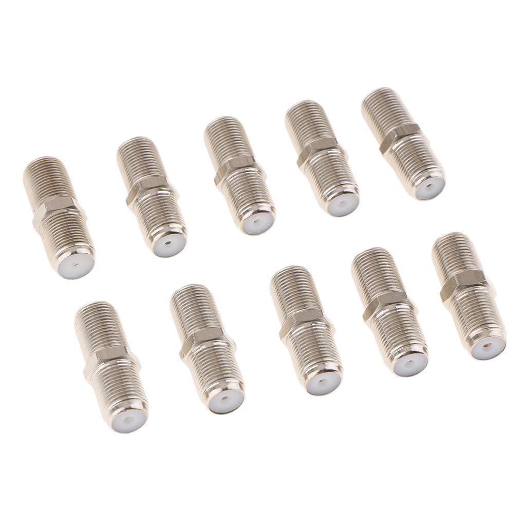 20Pieces F Type RG6 Coax Cable Female to Female Connector