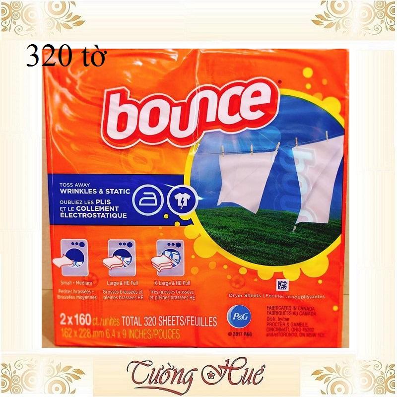 Giấy Thơm Quần Áo Bounce Của Mỹ Dùng Cho Máy Sấy