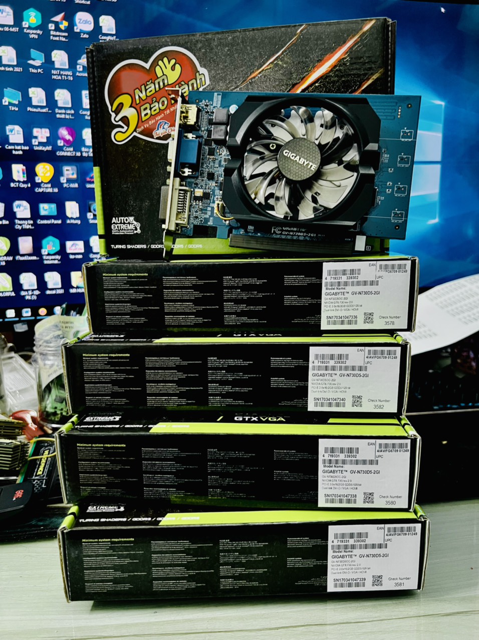 VGA GIGABYTE GV-N730/D5/2GB - HÀNG CHÍNH HÃNG