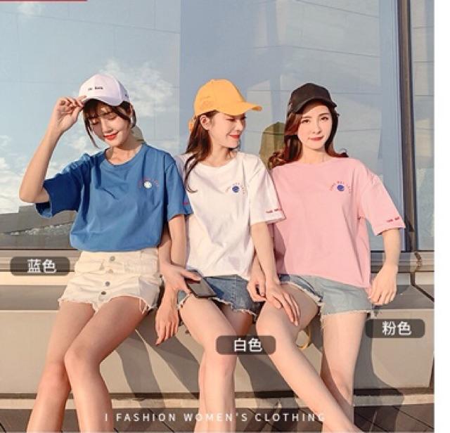Áo thun tay lỡ form rộng