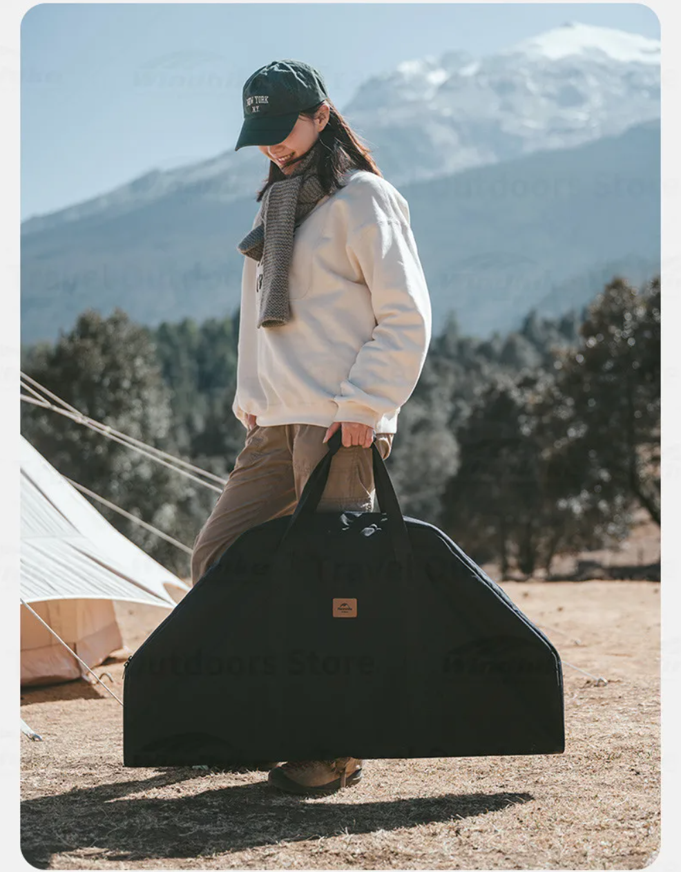 Bàn dã ngoại xếp gọn 8 cạnh MDF Naturehike CNH22JU040