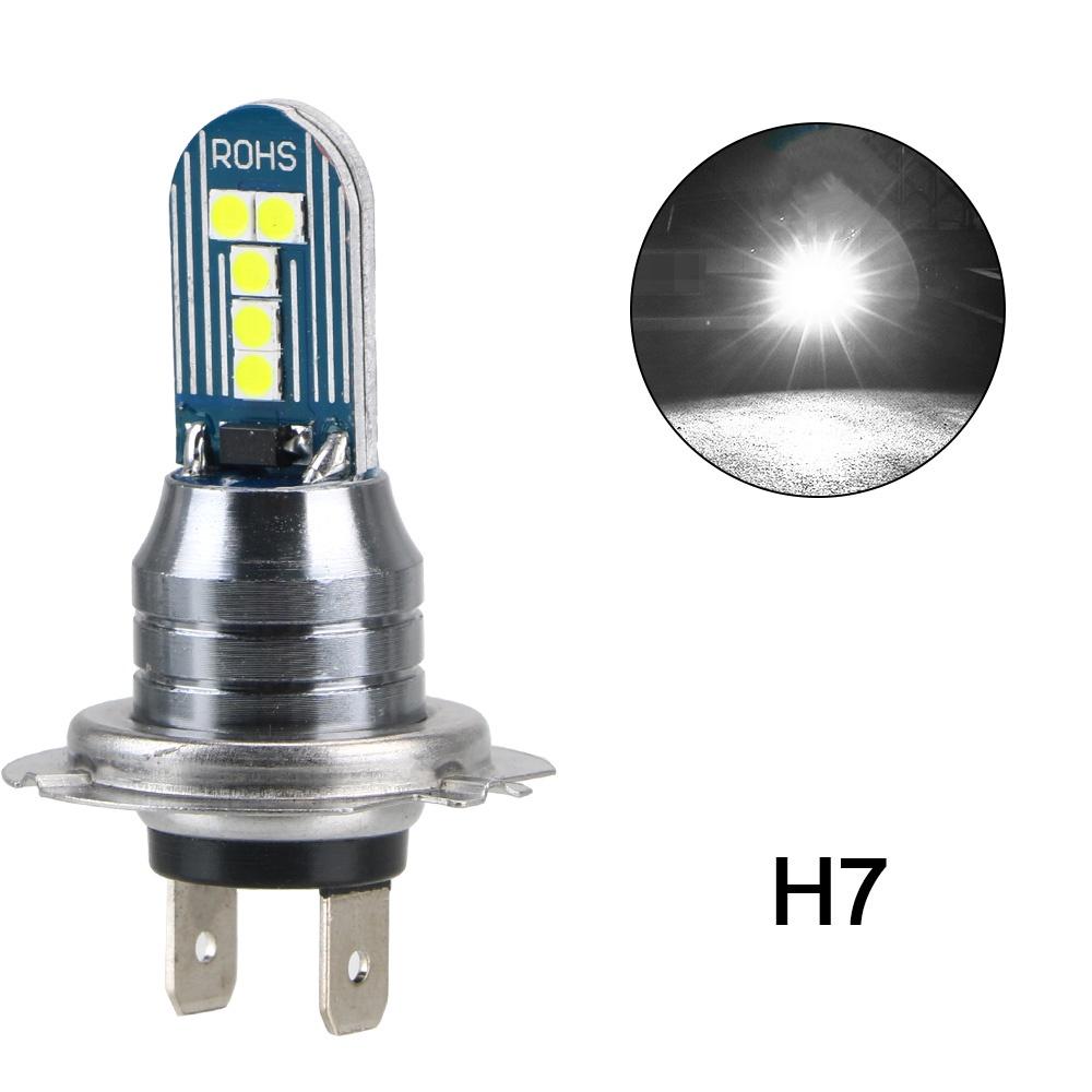 1 bóng đèn pha chống sương mù ánh sáng trắng xanh 3030SMD 12V 6000k H8 H11 9005 9006 h4 h7