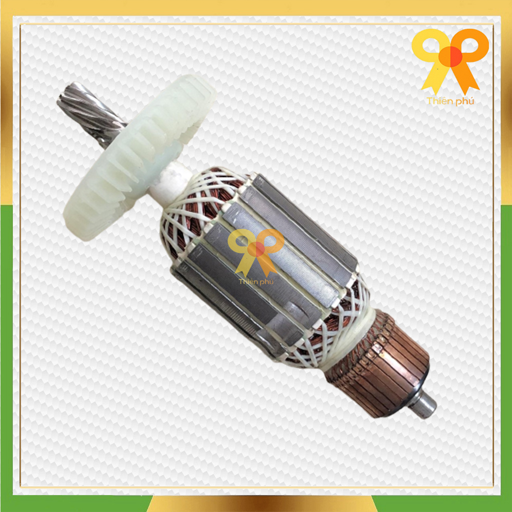 Rotor máy cắt sắt cho Crown Nhông 7 răng dấu huyền thân 55mm Dài 213mm