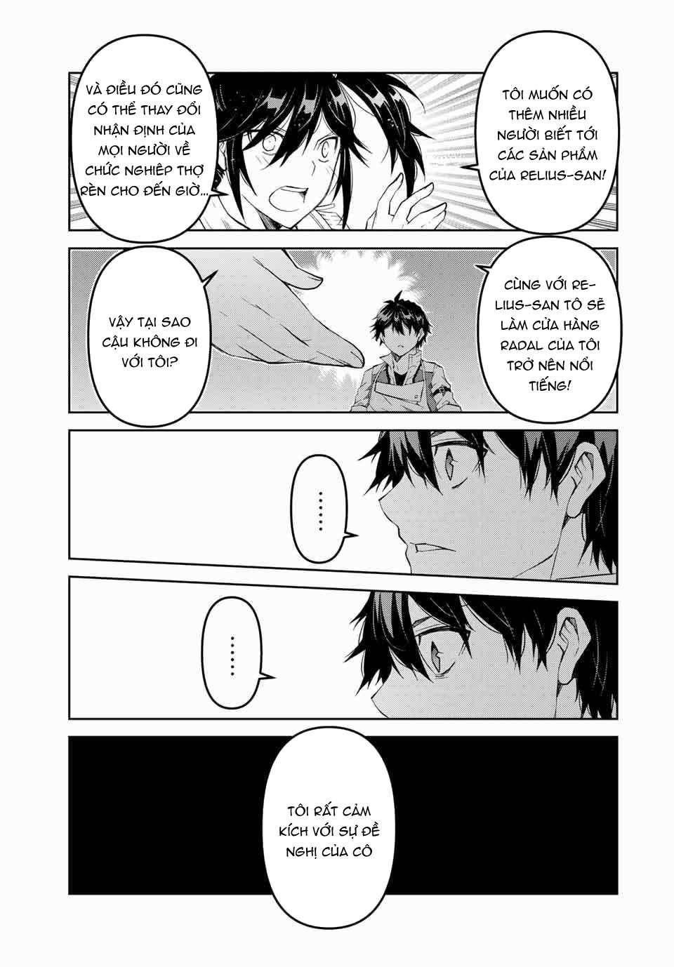 từ chức nghiệp yếu nhất trở thành "thợ rèn" mạnh nhất chapter 62 5