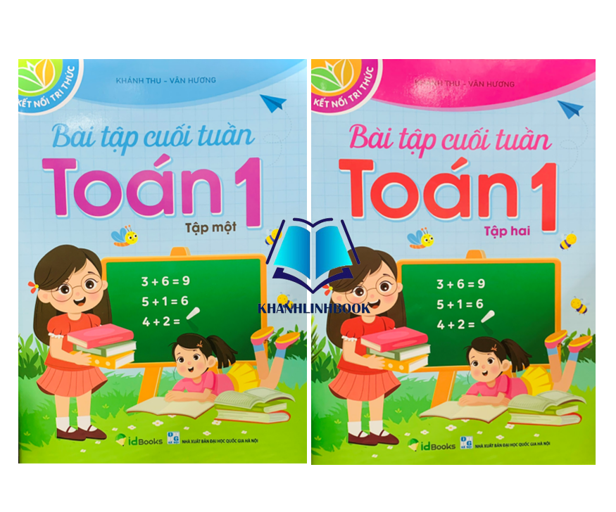 Sách - Combo Bài tập cuối tuần toán 1 - tập 1 + 2