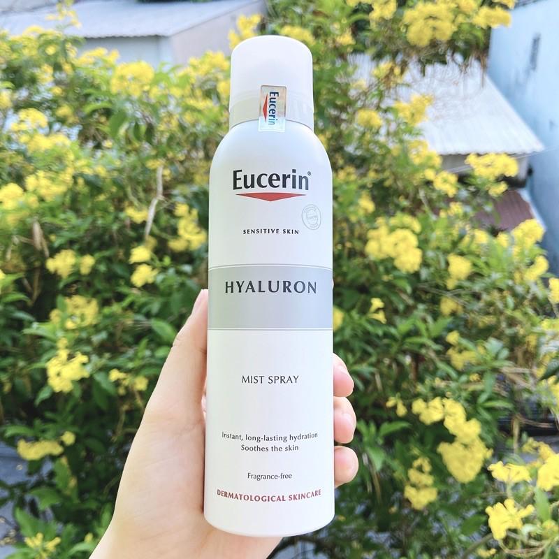 Xịt Dưỡng Ẩm Eucerin Hyaluron Mist Spray Sensitive Skin Dành Cho Da Nhạy Cảm 150ml