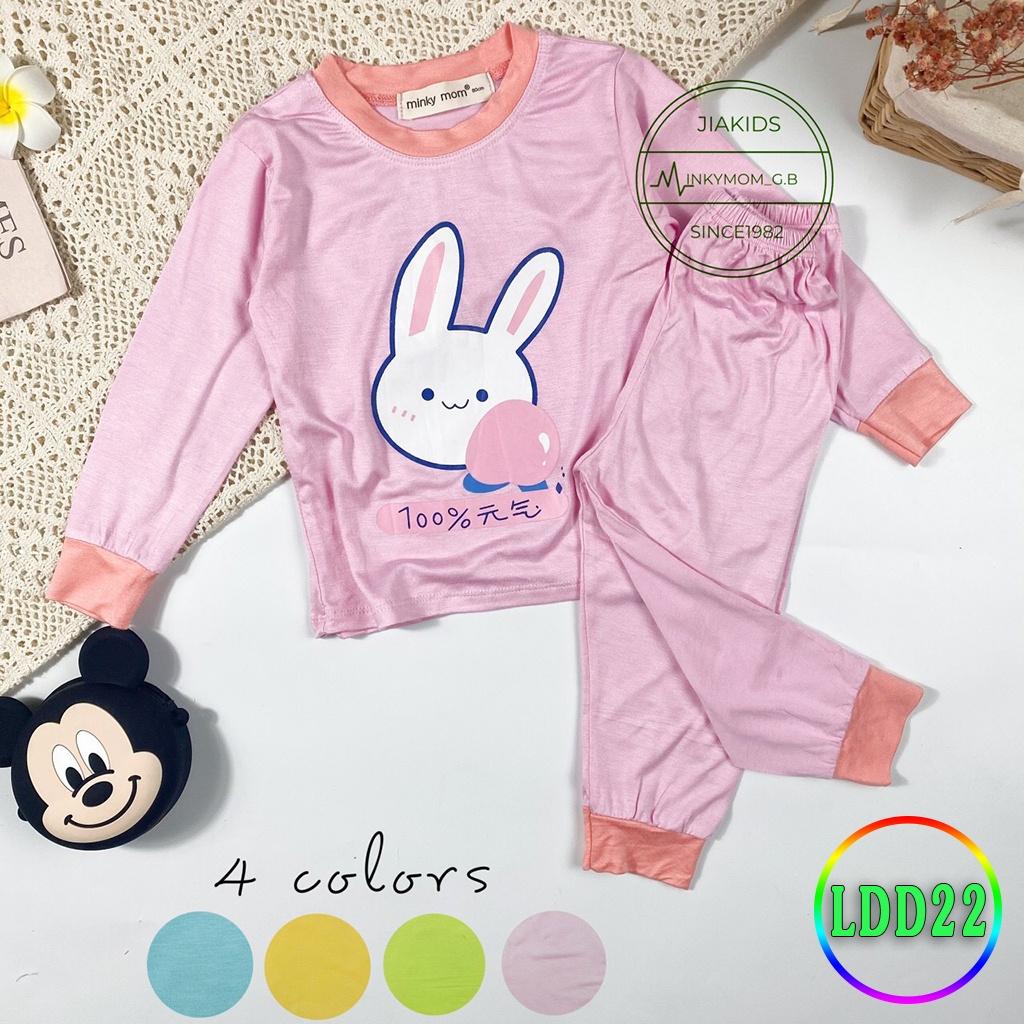 Bộ Dài Tay Cho Bé LDD22 Đồ Bộ Thun Lạnh Cao Cấp Mềm Mịn Thoáng Mát Dễ Chịu, Thoải Mái Cho Bé