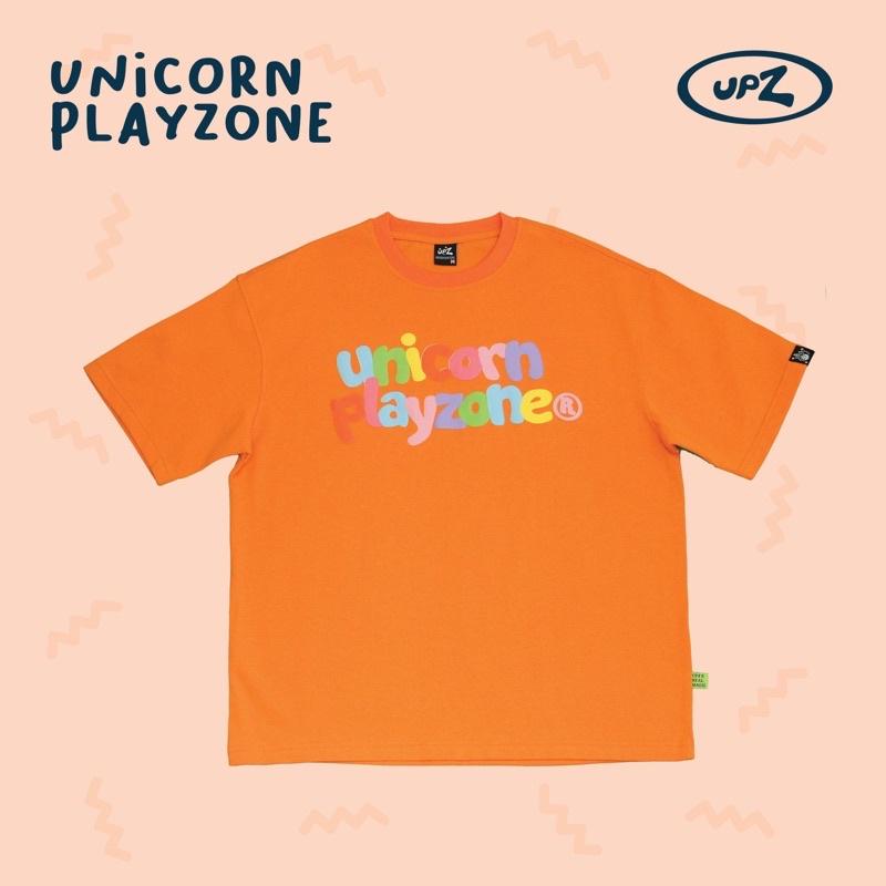 UPZ Áo Thun In Unicorn Play Zone Bảy Màu