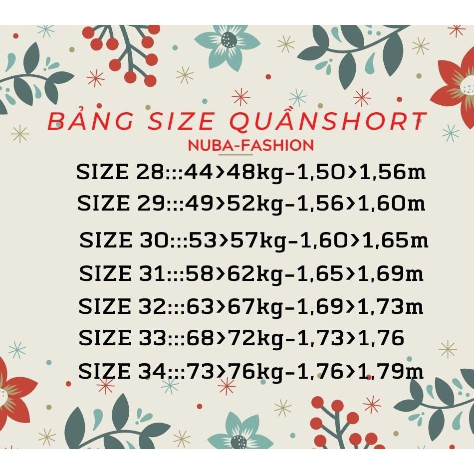 Quần short jean nam chất bò cá tính trẻ trung, NUBA 303