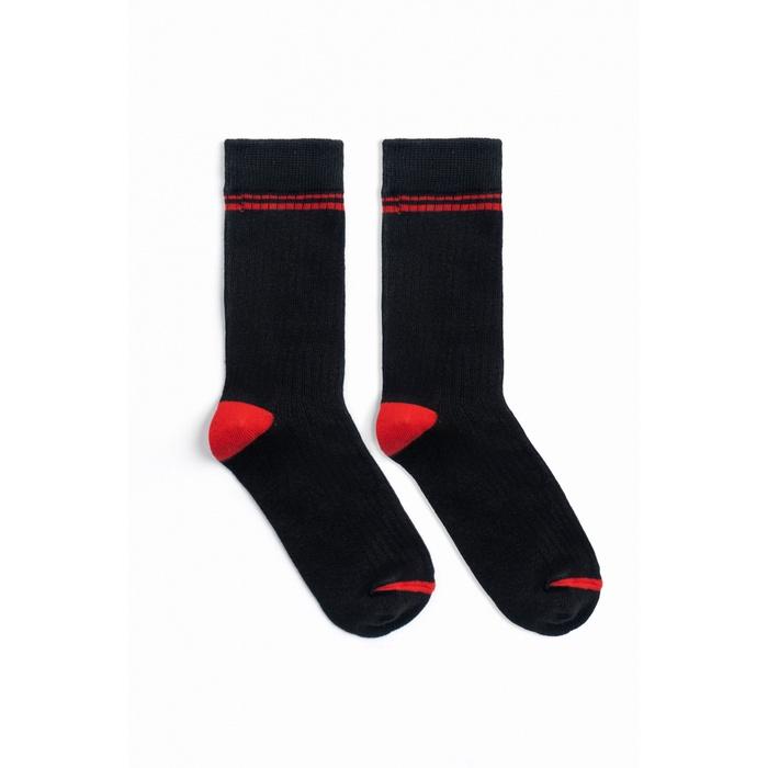 Tất / Vớ Dài Thể Thao Phối Sọc Freesize - 10S22SOC009 | LASTORE MENSWEAR