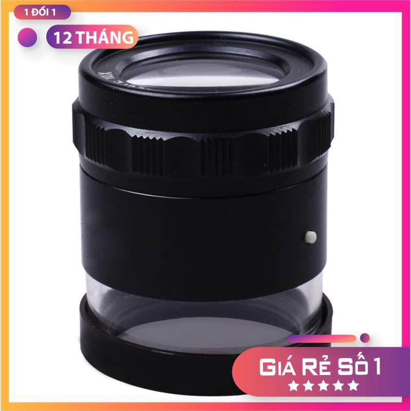 Kính Lúp 10X Có Đèn Cao Cấp K7175 - Có Thước Đo