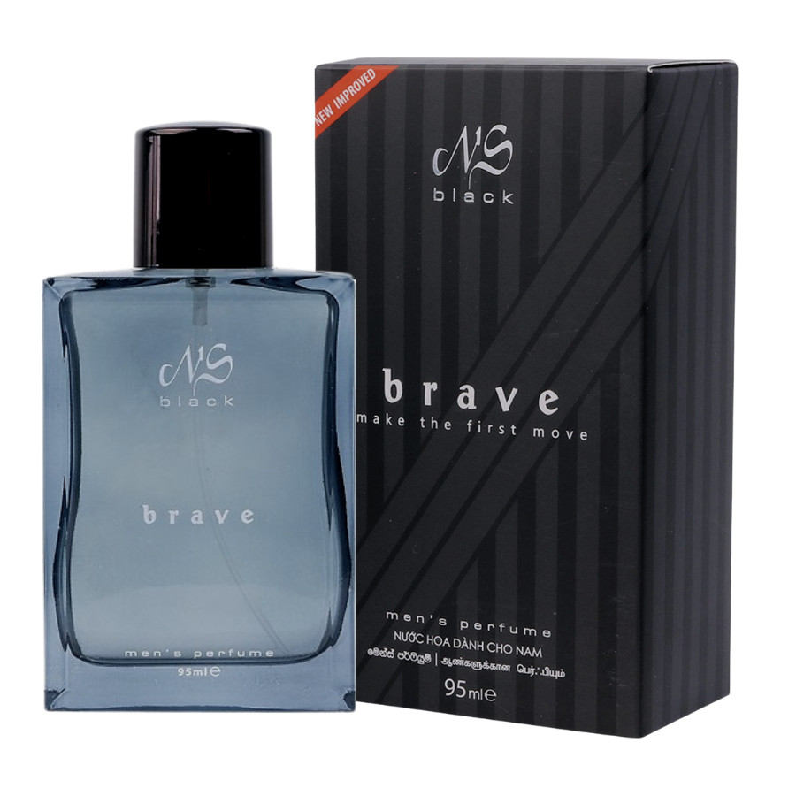 Nước hoa nam NS Black Brave EDP (Eau De Parfum) 95ml