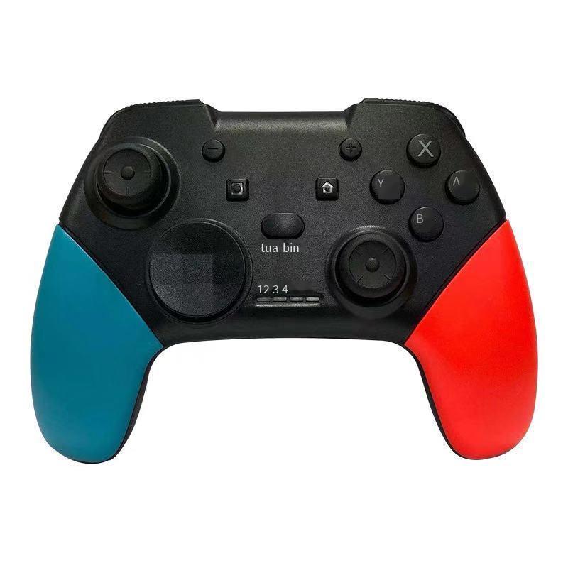 Phong cách mới nhất và sản phẩm mới Chuyển đổi bộ điều khiển trò chơi bluetooth không dây mô hình riêng Bộ điều khiển rung kép somatosensory của Amazon