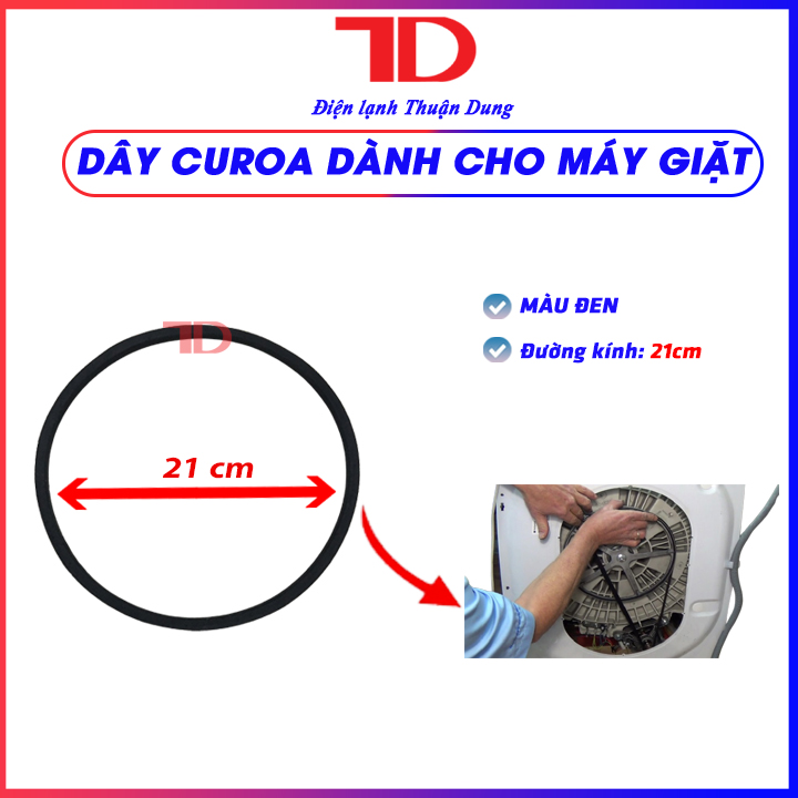 Dây CUROA Dành Cho Máy Giặt M21.5, M21 - Điện Lạnh Thuận Dung