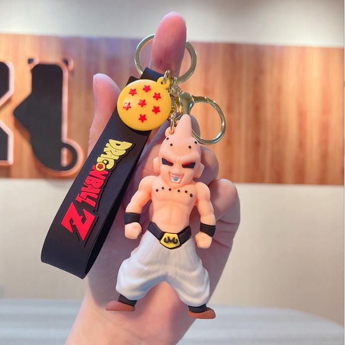 Móc khóa Dragon ball Gohan, Ma bư, Jiren, Piccolo, Thần rùa PVC loại tốt đẹp