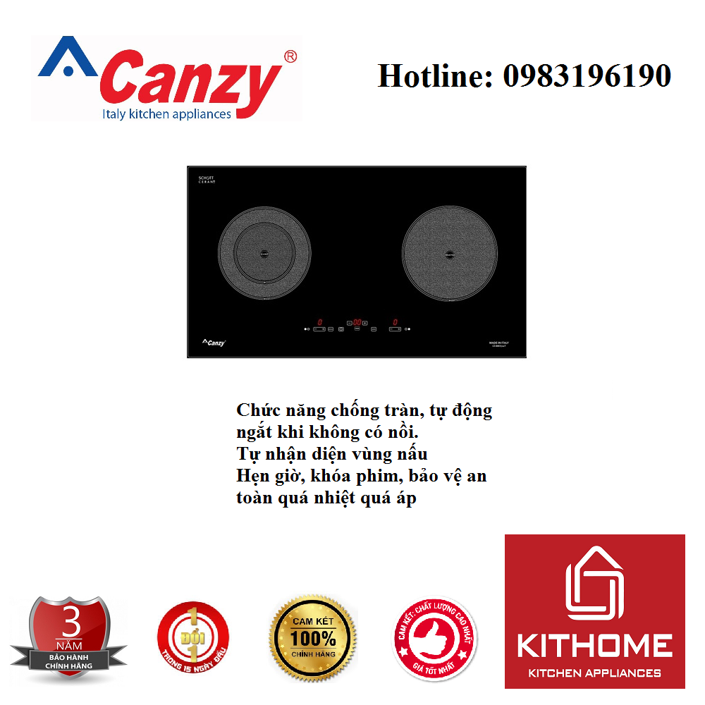 Bếp Điện Từ CANZY CZ-BMIX701T - Hàng chính hãng