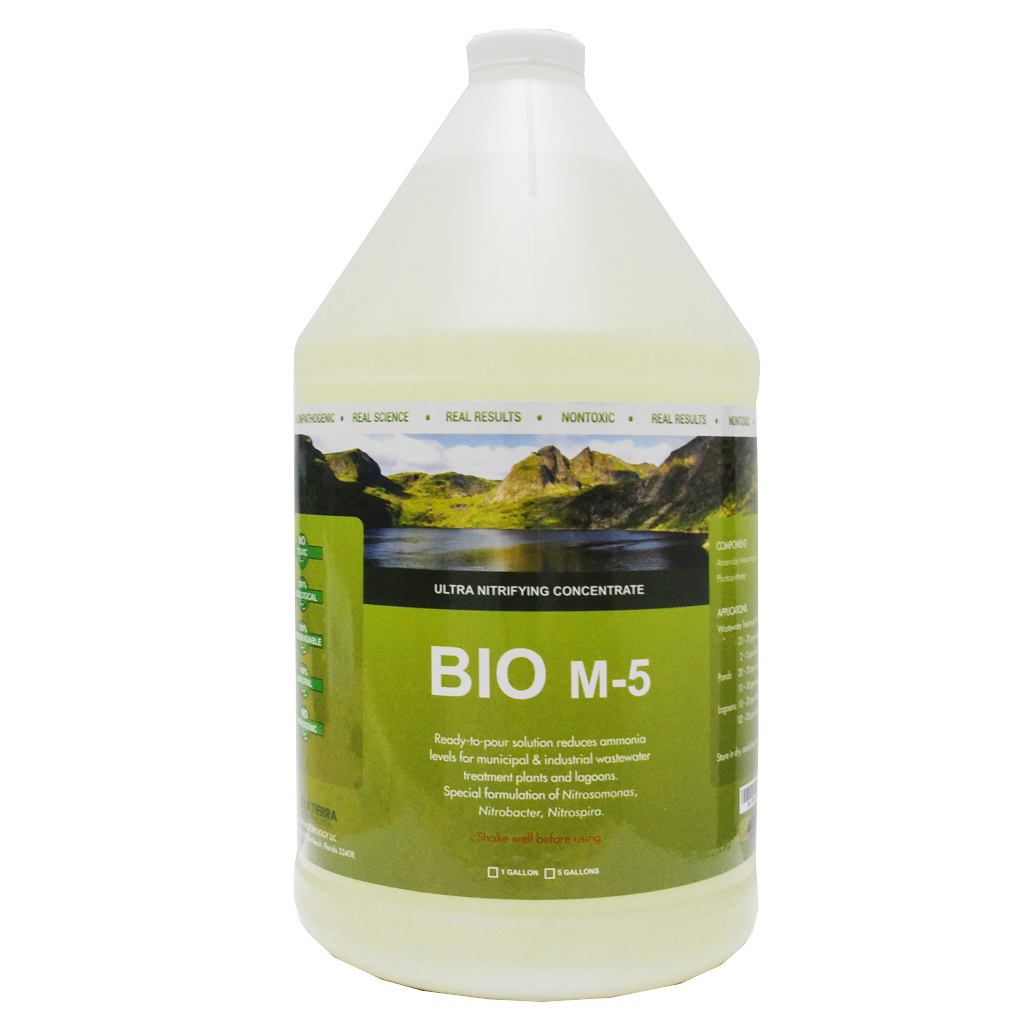 Bio M5 - Vi sinh xử lý Ni tơ cao vượt ngưỡng trong nước thải (vi sinh dạng lỏng)