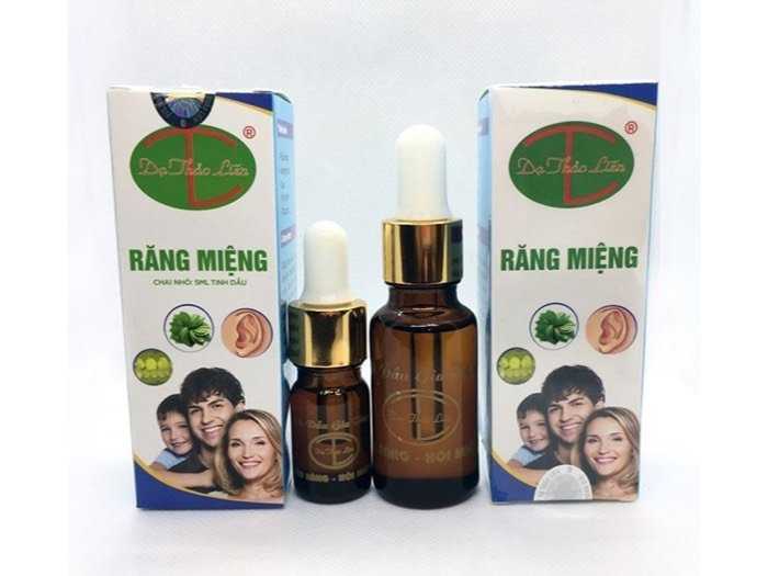Tinh dầu thảo dược Răng miệng (hỗ trợ điều trị sâu răng hôi miệng) - Dạ Thảo Liên