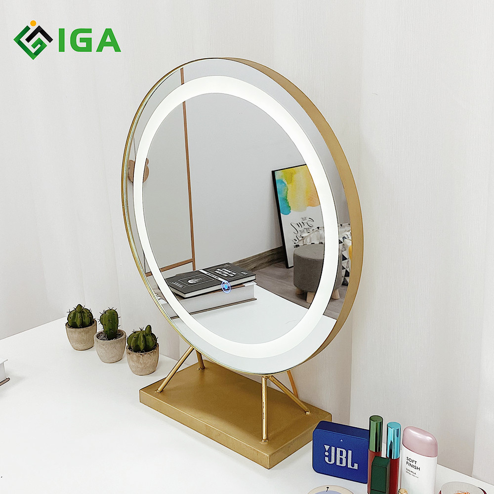 Gương Bàn Trang Điểm Viền Led Mirror T Phong Cách Hàn Quốc - GN23