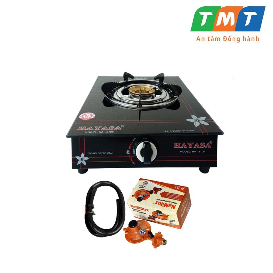 Bếp ga đơn Hayasa HA-8100 đầu đốt đồng