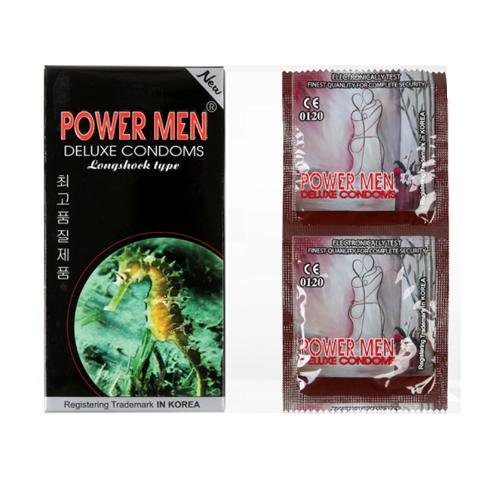 Bao Cao Su Kéo Dài Thời Gian Power Men Shock Type - 12s