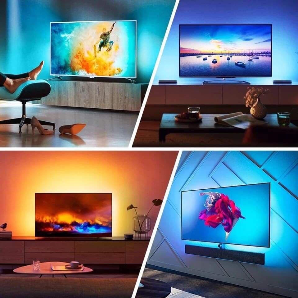 Đèn LED TikTok 5M Mix Đổi Màu RGB Quay Video Cuốn Hút Triệu View.Dùng App Điều Khiển IP 65 Chống Nước