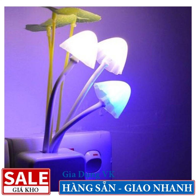 Đèn Ngủ Led Cảm Biến Ánh Sáng Hình Nấm