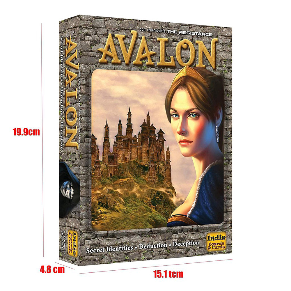 Trò Chơi Board Game Avalon Tiếng Anh Hộp Lớn Chất Lượng Cao