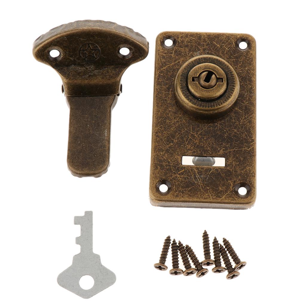 Cabinet Door Buckle Lock Latch Bolt Clip Lock Catcher Buckle Lockset Latch