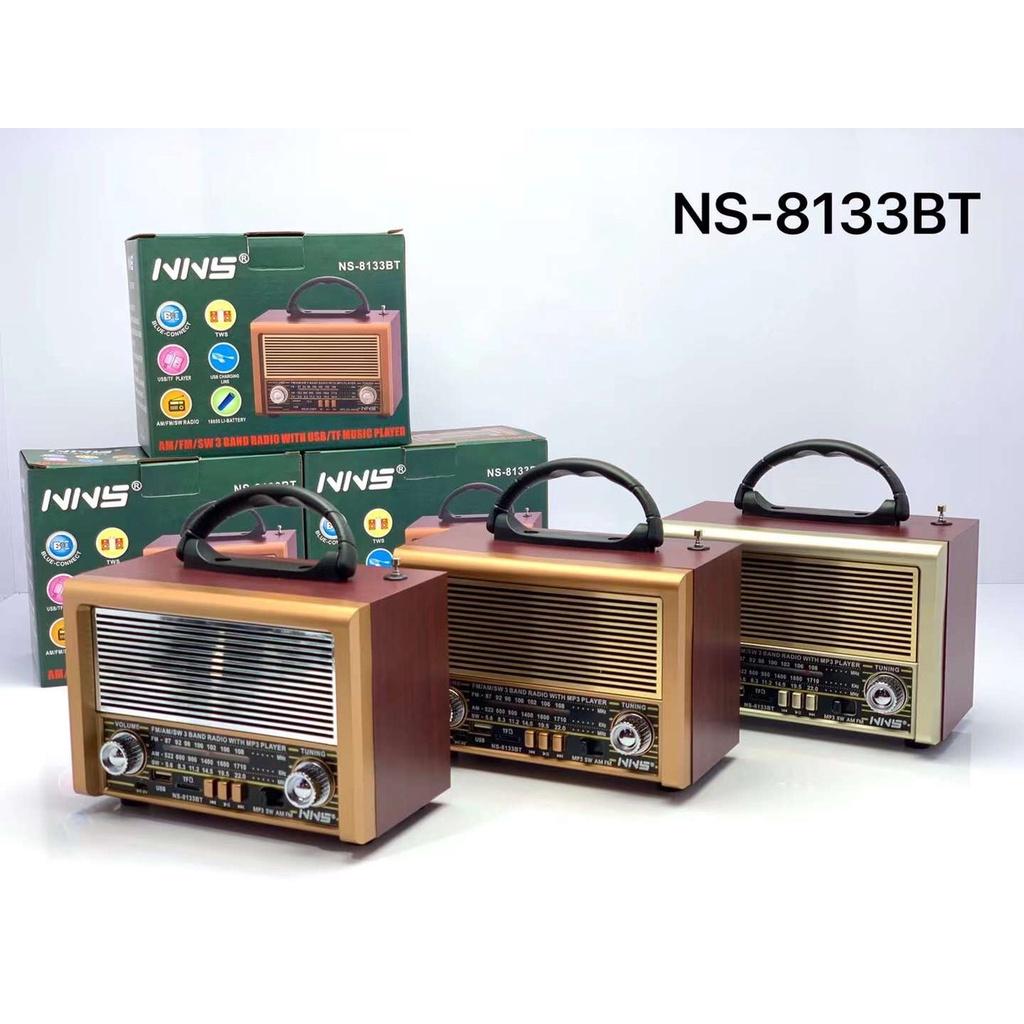 Đài FM Radio Bluetooth/USB/TF NNS NS-8133BT