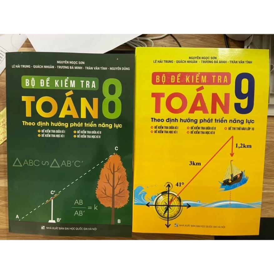 Sách - Bộ đề kiểm tra Toán 9 (Theo định hướng phát triển năng lực)
