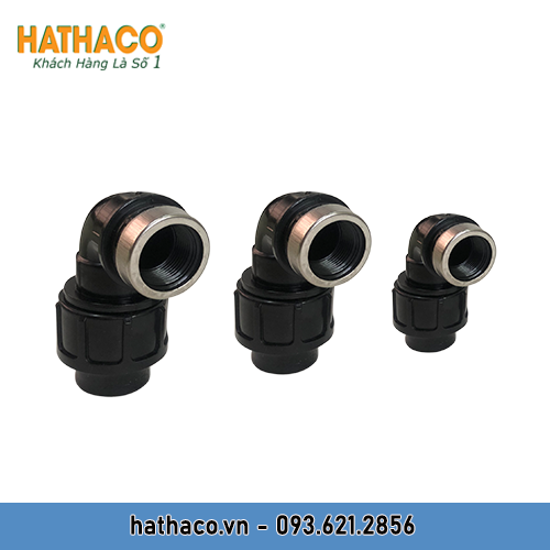 Combo 10 Cút 25 Ren Trong 20 - 25 (ren 1/2&quot; - 3/4&quot;) HATHACO Dùng Cho Ống HDPE